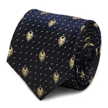 Load image into Gallery viewer, Marvel Iron Man Gray Dot Tie