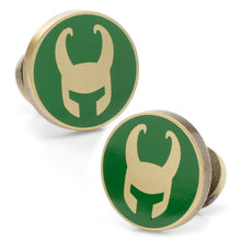Load image into Gallery viewer, Marvel Loki Cufflinks