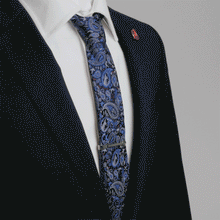 Load image into Gallery viewer, Marvel Avengers Blue Multi Paisley Men's Tie