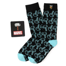 Load image into Gallery viewer, Marvel Thor Pattern Blue and Black Gift Set