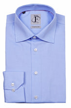 Load image into Gallery viewer, Made in Italy Dress Shirts// Solid Lt Blue - contemporary fit