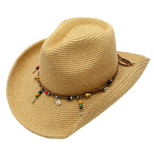 Load image into Gallery viewer, Peter Grimm Makahiki - Straw Cowgirl Hat