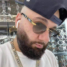 Load image into Gallery viewer, Marble Wood Grain Sunglasses