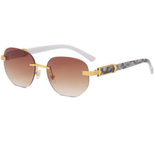 Load image into Gallery viewer, Marble Wood Grain Sunglasses