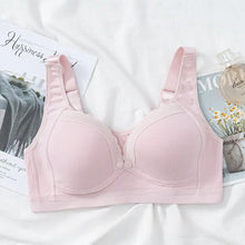 Load image into Gallery viewer, Large Size Cotton Nursing Bra with Front Buckle - # NURSGEA11210109
