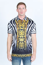 Load image into Gallery viewer, Men's Baroque Print Red Label Polo