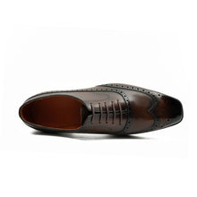 Load image into Gallery viewer, Men's Goodyear Welted Brogue Oxford Shoes