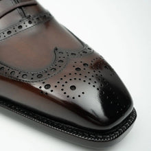 Load image into Gallery viewer, Men's Goodyear Welted Brogue Oxford Shoes