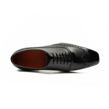 Load image into Gallery viewer, Men's Goodyear Welted Brogue Oxford Shoes
