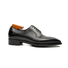 Load image into Gallery viewer, Men's Goodyear Welted Italian Calfskin Dress Shoes Black