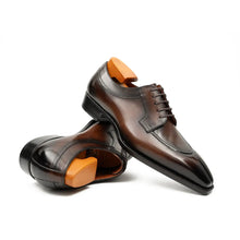 Load image into Gallery viewer, Men's Goodyear Welted Italian Calfskin Dress Shoes