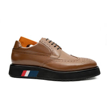 Load image into Gallery viewer, Men's Leather Platform Shoe