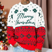 Load image into Gallery viewer, Men’s Christmas Jacquard Loose Sweater | NCS
