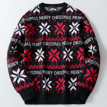 Load image into Gallery viewer, Men’s Christmas Snowflake Jacquard Sweater | NCS
