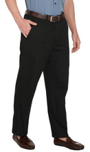 Load image into Gallery viewer, Men's Stretch Waist Chinos with a Hidden Elastic Waist and Flat Front