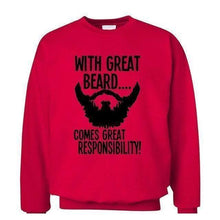 Load image into Gallery viewer, Men's Beard Long Sleeve T-Shirt - Multiple Colors & Sizes