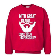 Load image into Gallery viewer, Men's Beard Long Sleeve T-Shirt - Multiple Colors & Sizes