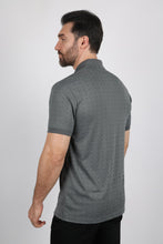 Load image into Gallery viewer, Mens Modern Fit Stretch Full Body Crystals Polo