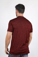 Load image into Gallery viewer, Mens Modern Fit Stretch Henley T-Shirt with Logo