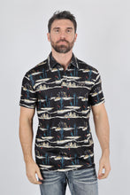 Load image into Gallery viewer, Mens Performance Fabric Modern Fit Stretch Cactus Print Polo