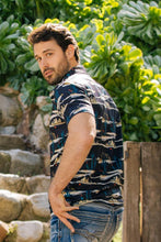 Load image into Gallery viewer, Mens Performance Fabric Modern Fit Stretch Cactus Print Polo