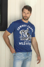 Load image into Gallery viewer, Mens Performance Fabric Modern Fit Stretch Rodeo T-Shirt