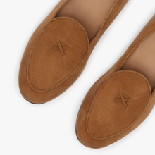 Load image into Gallery viewer, Men's Cognac Suede Milano Loafer
