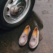 Load image into Gallery viewer, Men's Grigio Suede Milano Loafer