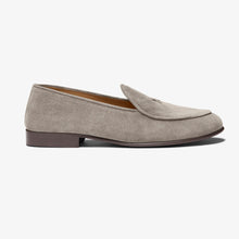 Load image into Gallery viewer, Men's Grigio Suede Milano Loafer