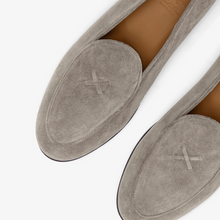 Load image into Gallery viewer, Men's Grigio Suede Milano Loafer