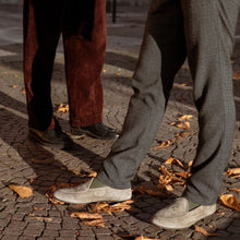 Load image into Gallery viewer, Men's Olive Grey Suede Milano Loafer