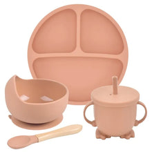 Load image into Gallery viewer, Silicone Baby Feeding Spoon Set - # BAGE21110006