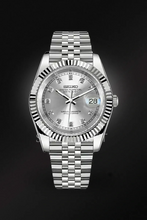 Load image into Gallery viewer, Mod Datejust Silver Diamond