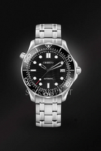 Load image into Gallery viewer, Mod Seamaster Silver Black