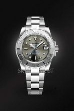 Load image into Gallery viewer, Mod Yacht-Master Silver Gray