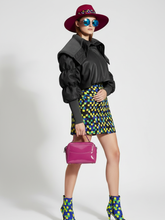 Load image into Gallery viewer, Motorcycle Leather Puff Sleeve Jacket MEATPACKING BYMANYC ® New York