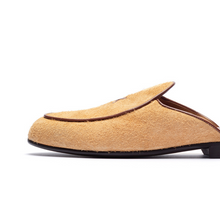 Load image into Gallery viewer, Women's Tan Textured Suede Milano Mule
