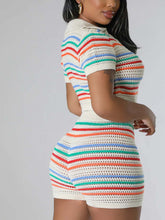 Load image into Gallery viewer, Multicolor Knit Short Set | NCS