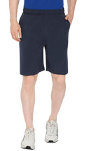 Load image into Gallery viewer, Mens Cotton Knit Shorts with Elastic Waistband and Inner Drawstrings