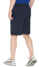 Load image into Gallery viewer, Mens Cotton Knit Shorts with Elastic Waistband and Inner Drawstrings