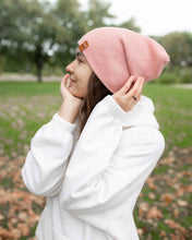 Load image into Gallery viewer, NEW HAAKWEAR H-Stitch Cuffed Beanie - Designed and Made in USA (Patented Design) - Pearl Pink