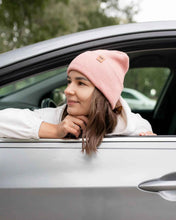 Load image into Gallery viewer, NEW HAAKWEAR H-Stitch Cuffed Beanie - Designed and Made in USA (Patented Design) - Pearl Pink