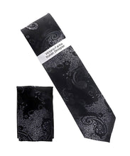 Load image into Gallery viewer, Vittorio Farina Paisley Designer Necktie & Pocket Square