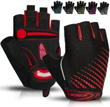 Load image into Gallery viewer, RideGuard Half Finger Cycling Gloves