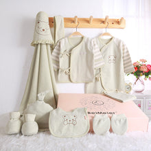 Load image into Gallery viewer, Newborn Gift Set with Color Cotton Baby Clothes - # BANB11110010