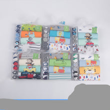 Load image into Gallery viewer, Newborn Long Sleeve Triangle Bodysuit & Towel Socks Gift Set - # BANB11110015