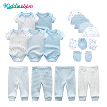 Load image into Gallery viewer, Kiddiezoom Cotton Star | 19-Piece Baby Outfit Set - # BANB11110003