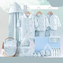 Load image into Gallery viewer, Complete Newborn Welcome Gift Box – 100% Cotton Essentials Set | Carefully selected to comfort and support your baby’s first precious weeks - # BANB11110008