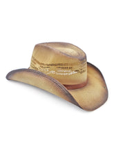Load image into Gallery viewer, Peter Grimm Newell - Straw Cowboy Hat