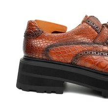 Load image into Gallery viewer, Nile Crocodile Leather Loafers Shoes